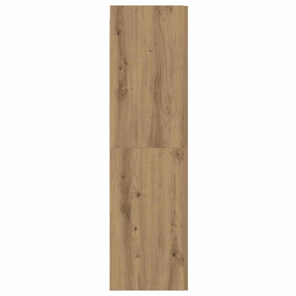 vidaXL TV Cabinet Artisan Oak 30.5x30x110 cm Engineered Wood