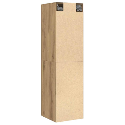 vidaXL TV Cabinet Artisan Oak 30.5x30x110 cm Engineered Wood