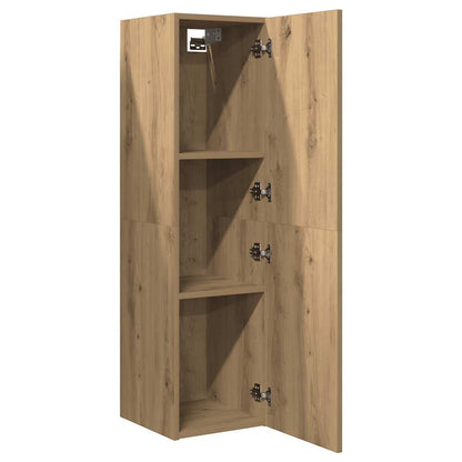 vidaXL TV Cabinet Artisan Oak 30.5x30x110 cm Engineered Wood