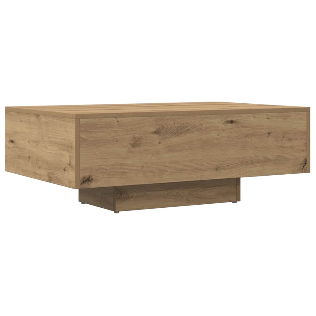 vidaXL Coffee Table Artisan Oak 85x55x31 cm Engineered Wood