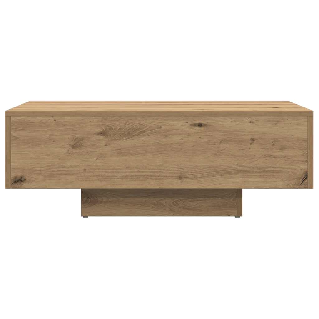 vidaXL Coffee Table Artisan Oak 85x55x31 cm Engineered Wood