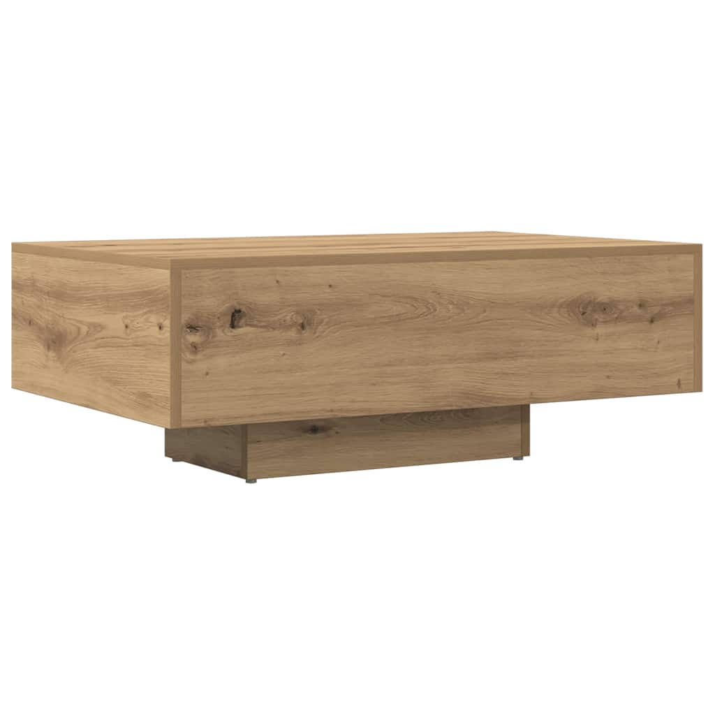 vidaXL Coffee Table Artisan Oak 85x55x31 cm Engineered Wood