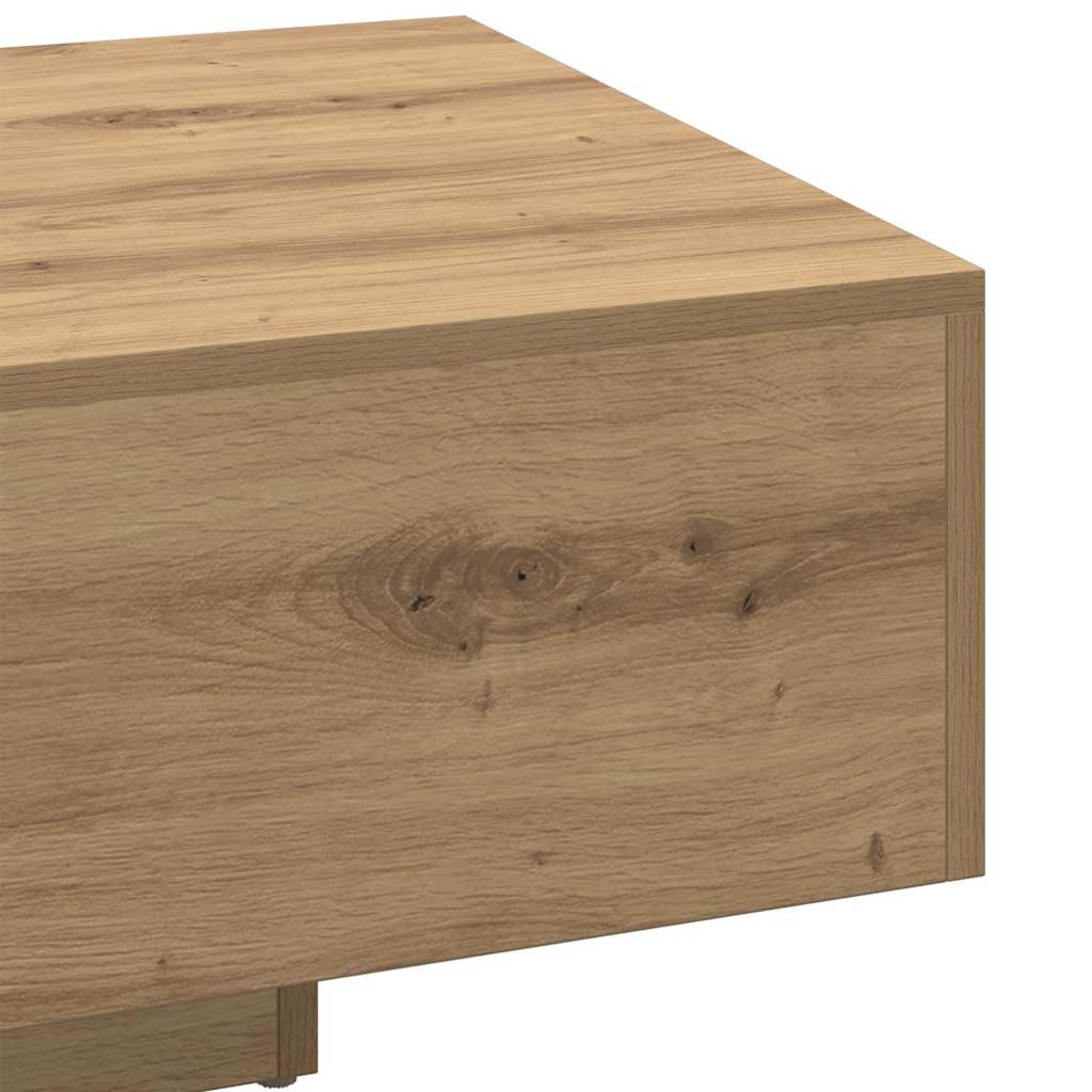 vidaXL Coffee Table Artisan Oak 85x55x31 cm Engineered Wood