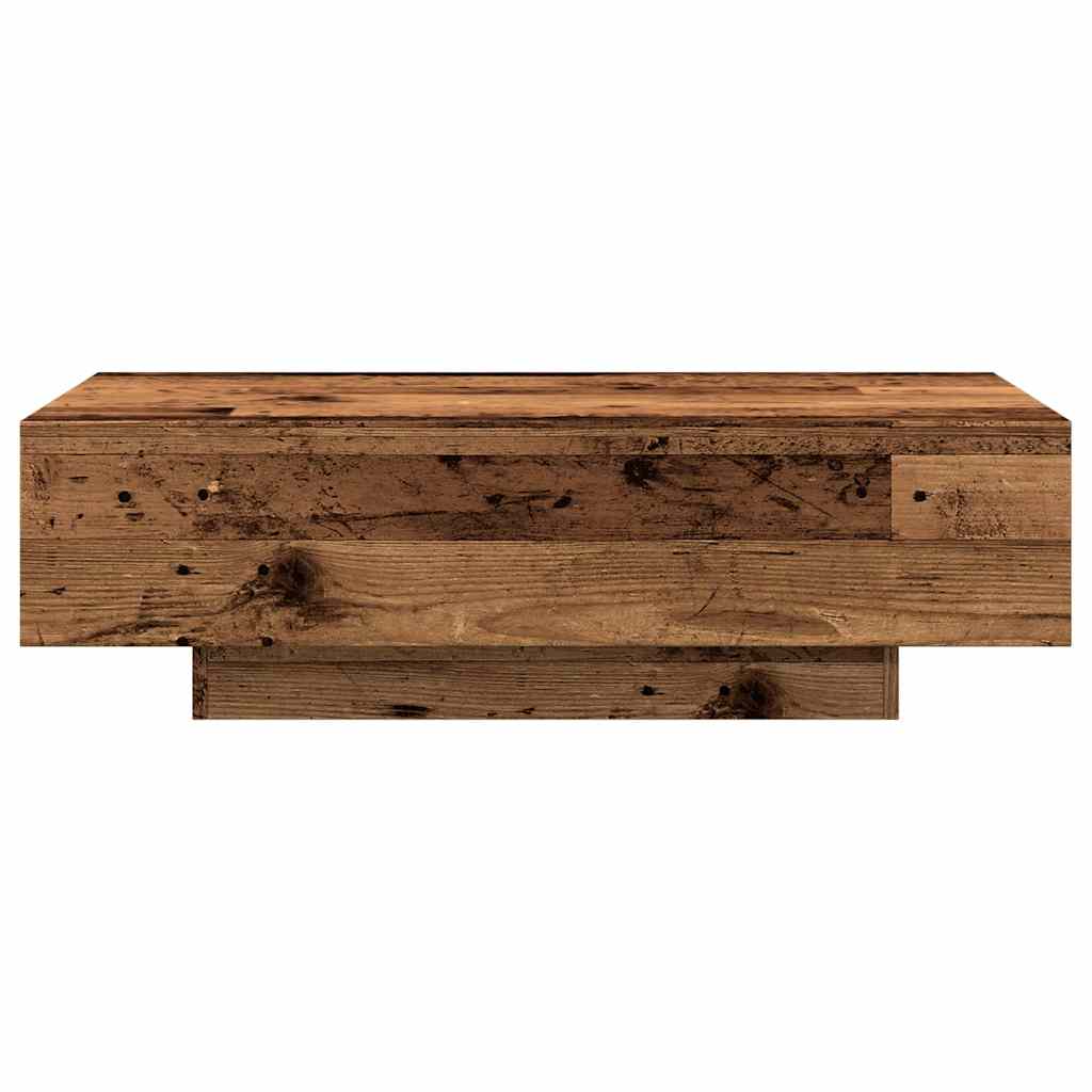 vidaXL Coffee Table Old Wood 100x49,5x31 cm Engineered Wood
