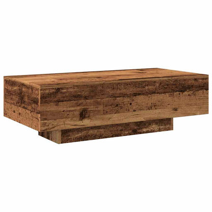 vidaXL Coffee Table Old Wood 100x49,5x31 cm Engineered Wood