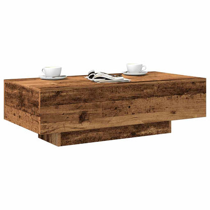 vidaXL Coffee Table Old Wood 100x49,5x31 cm Engineered Wood