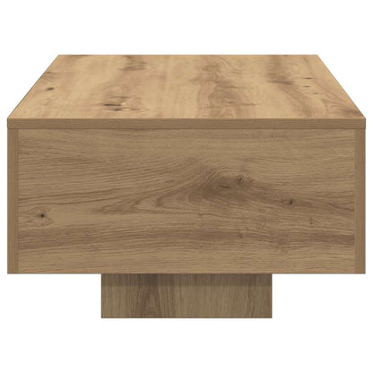 vidaXL Coffee Table Artisan Oak 100x49,5x31 cm Engineered Wood