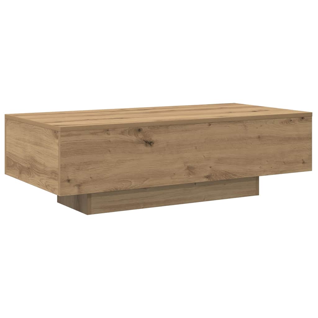vidaXL Coffee Table Artisan Oak 100x49.5x31 cm Engineered Wood