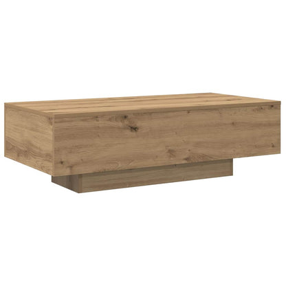vidaXL Coffee Table Artisan Oak 100x49.5x31 cm Engineered Wood