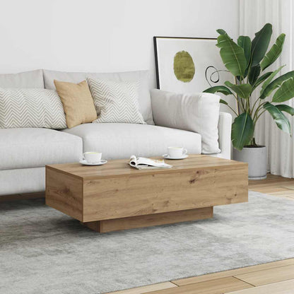 vidaXL Coffee Table Artisan Oak 100x49,5x31 cm Engineered Wood