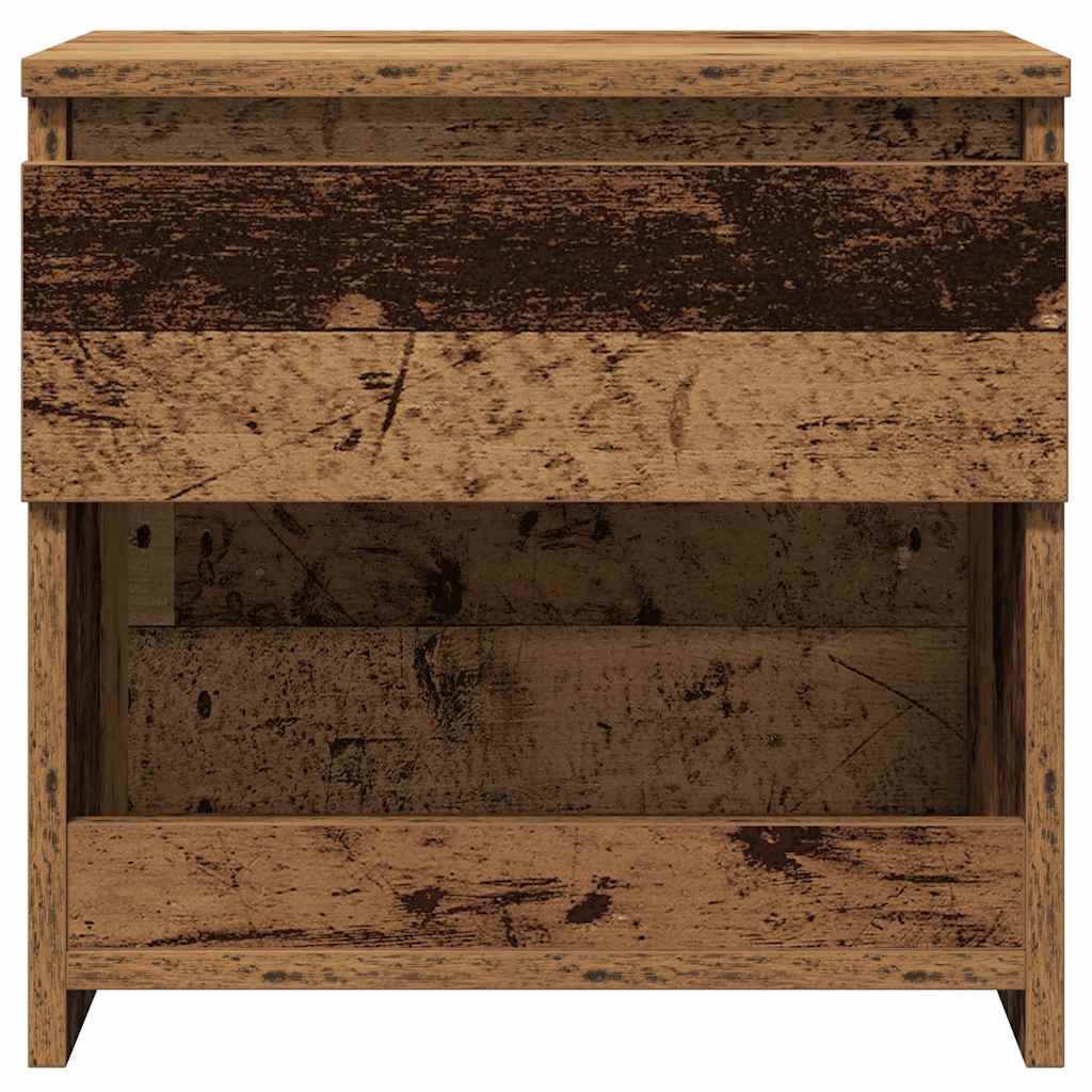 vidaXL Bedside Cabinets 2 pcs Old Wood 40x30x39 cm Engineered Wood