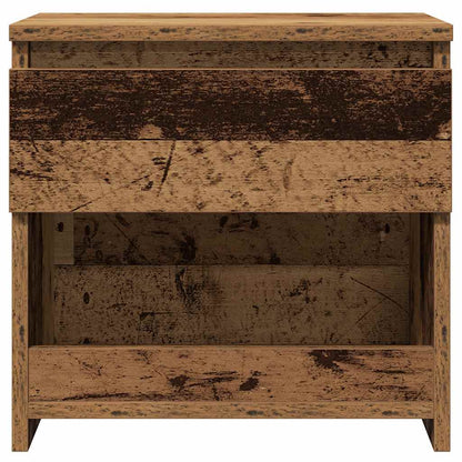 vidaXL Bedside Cabinets 2 pcs Old Wood 40x30x39 cm Engineered Wood