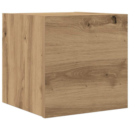 vidaXL Wall Mounted TV Cabinet Artisan Oak 30,5x30x30 cm