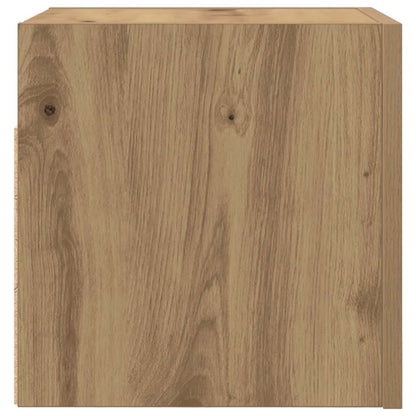 vidaXL Wall Mounted TV Cabinet Artisan Oak 30.5x30x30 cm