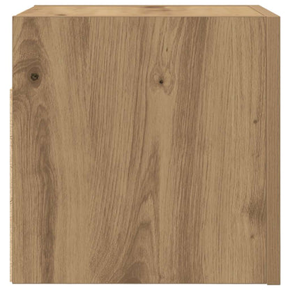 vidaXL Wall Mounted TV Cabinet 2 pcs Artisan Oak 30.5x30x30 cm