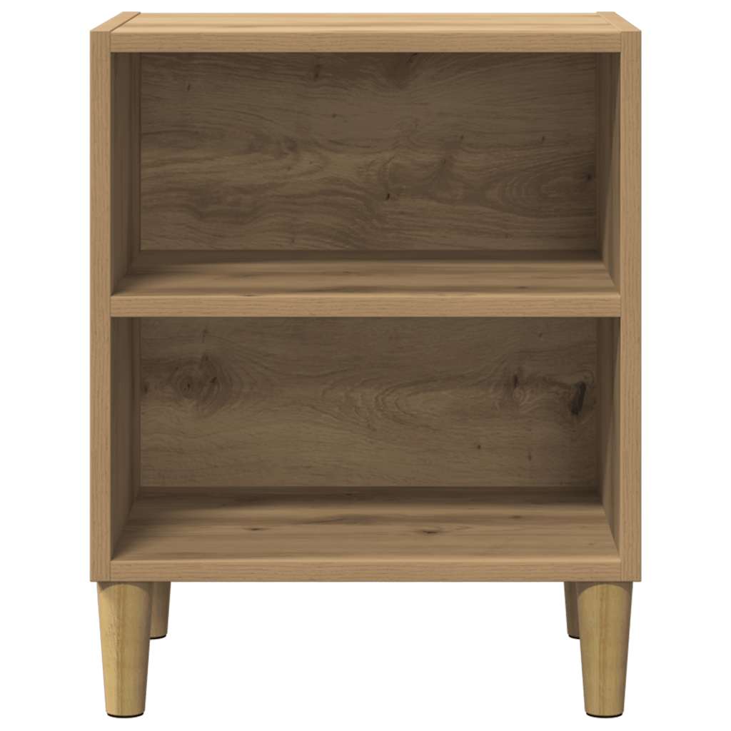 vidaXL Bedside Cabinets 2 pcs Artisan Oak 40x30x50 cm Engineered Wood
