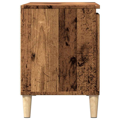 vidaXL TV Cabinet Old Wood 102x35x50 cm Engineered Wood