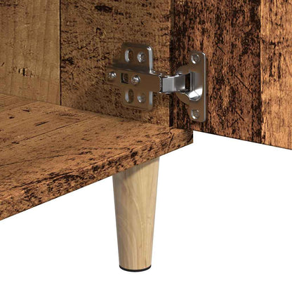 vidaXL TV Cabinet Old Wood 102x35x50 cm Engineered Wood