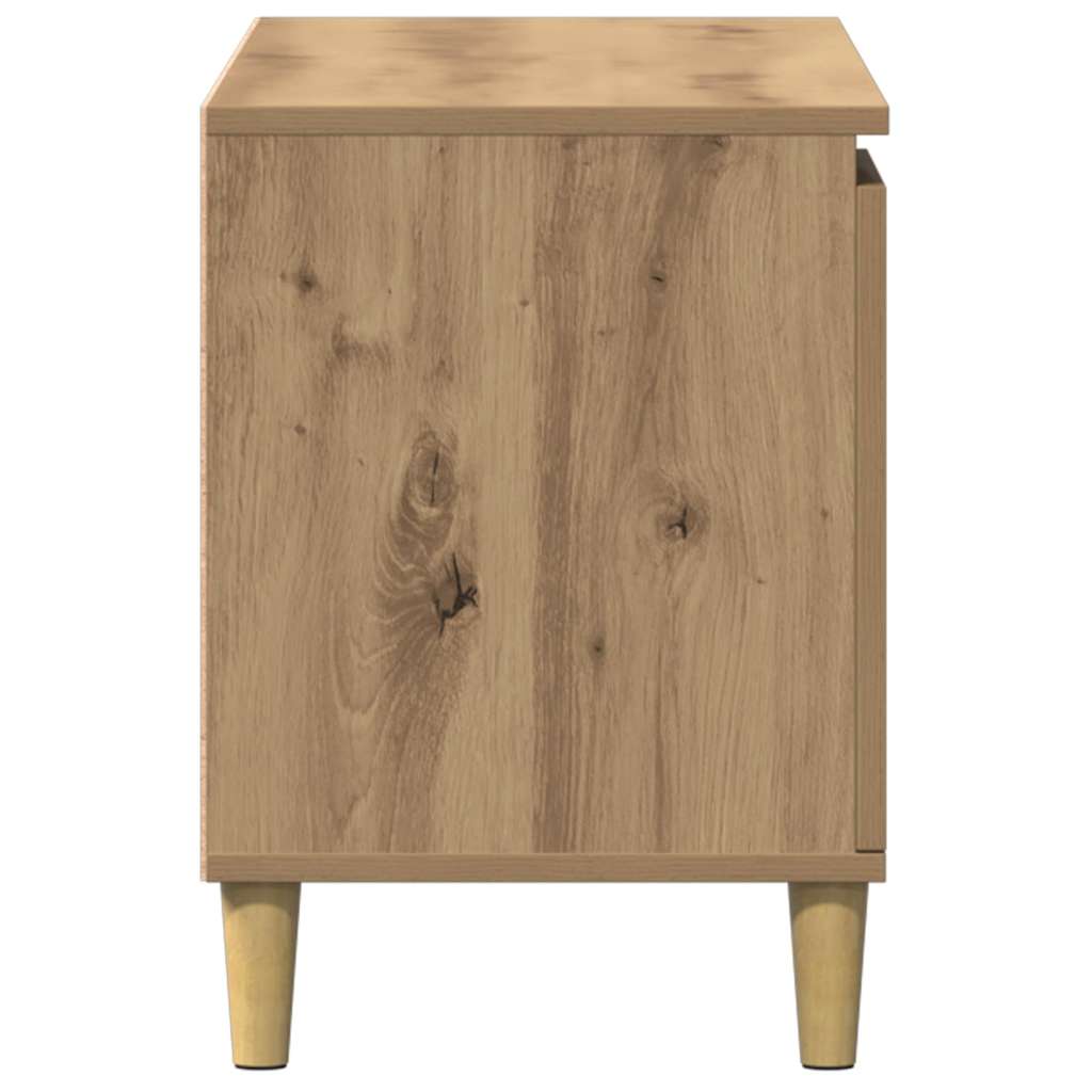 vidaXL TV Cabinet Artisan Oak 102x35x50 cm Engineered Wood