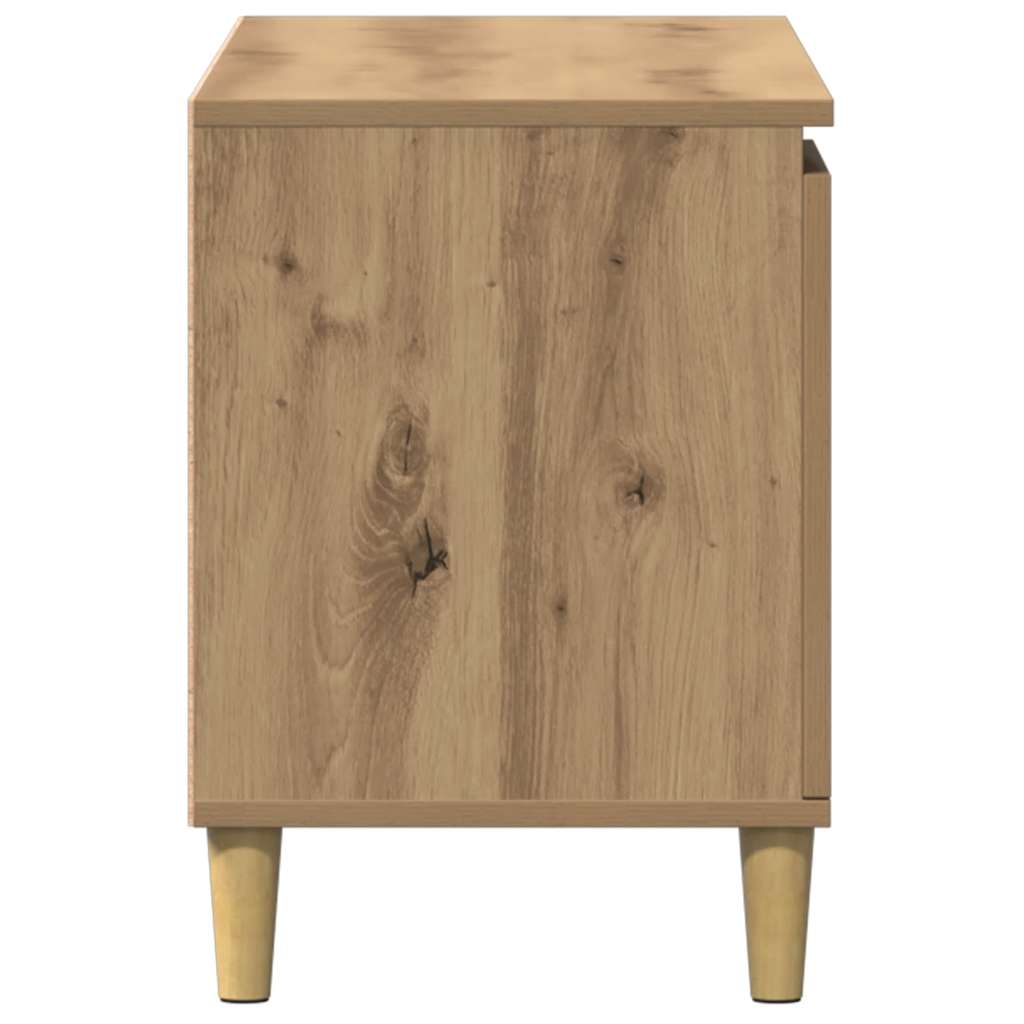 vidaXL TV Cabinet Artisan Oak 102x35x50 cm Engineered Wood