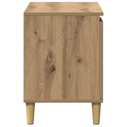 vidaXL TV Cabinet Artisan Oak 102x35x50 cm Engineered Wood