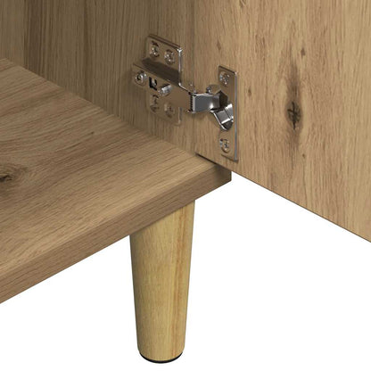 vidaXL TV Cabinet Artisan Oak 102x35x50 cm Engineered Wood