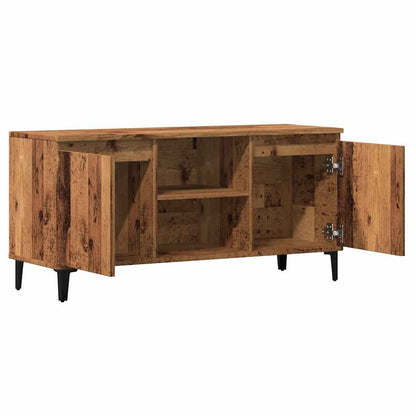 vidaXL TV Cabinet Old Wood 102x35x50 cm Engineered Wood