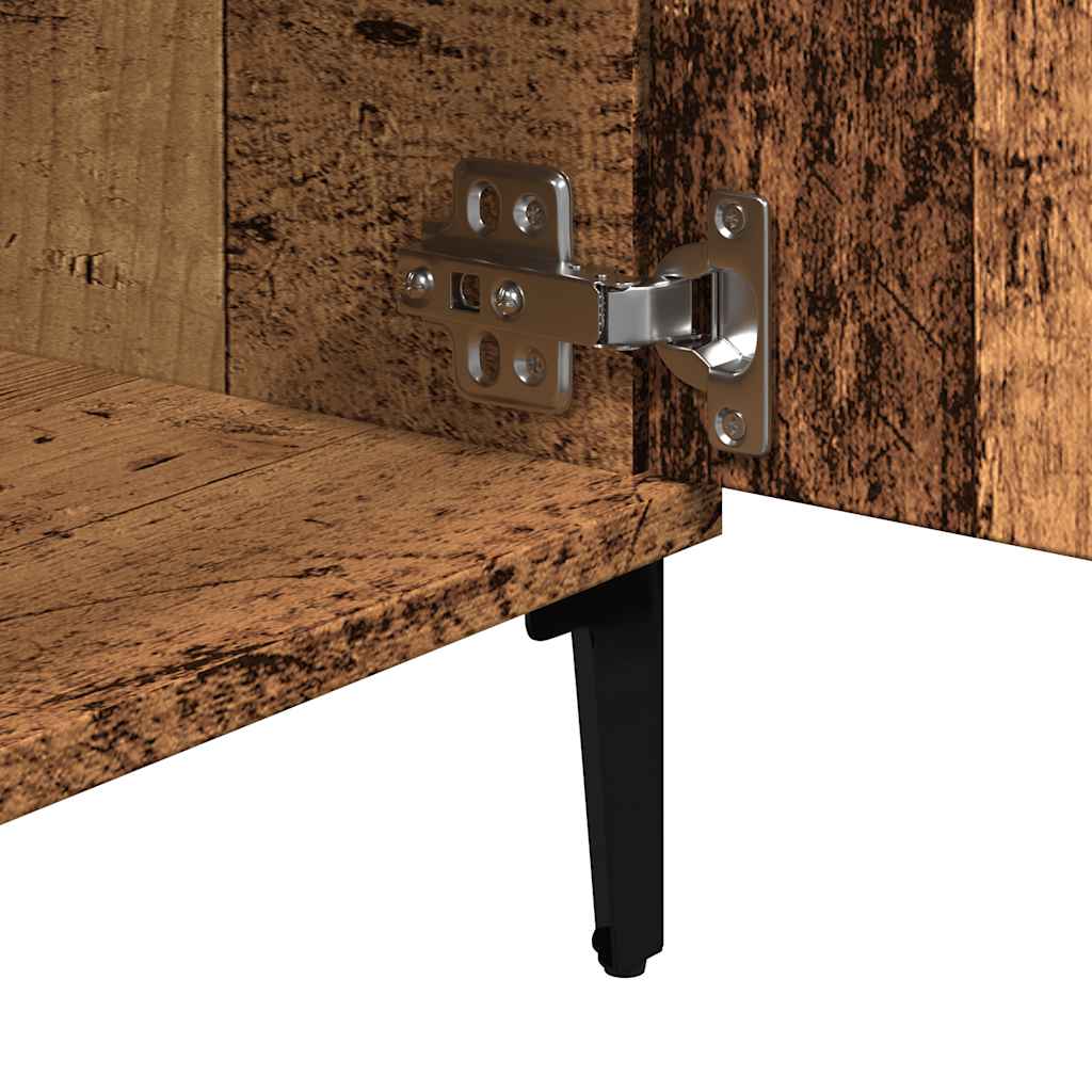 vidaXL TV Cabinet Old Wood 102x35x50 cm Engineered Wood