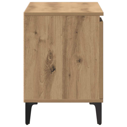 vidaXL TV Cabinet Artisan Oak 102x35x50 cm Engineered Wood