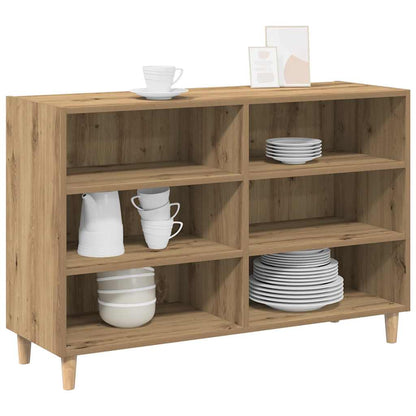 vidaXL Sideboard Artisan Oak 103,5x35x70 cm Engineered Wood