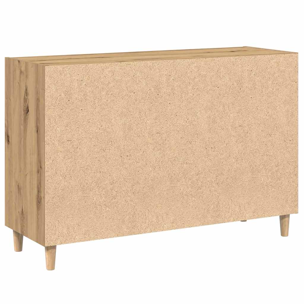 vidaXL Sideboard Artisan Oak 103,5x35x70 cm Engineered Wood