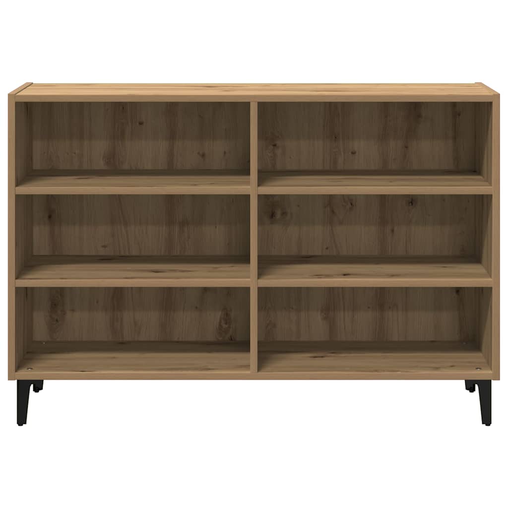 vidaXL Sideboard Artisan Oak 103.5x35x70 cm Engineered Wood