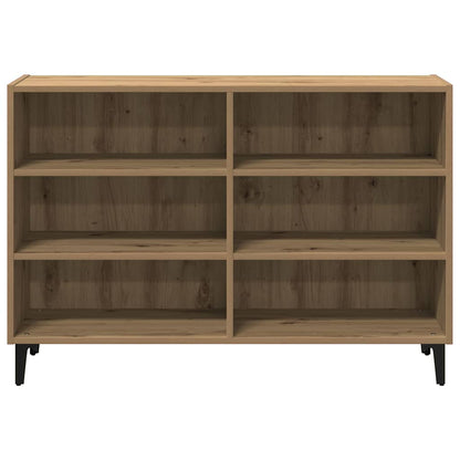 vidaXL Sideboard Artisan Oak 103.5x35x70 cm Engineered Wood