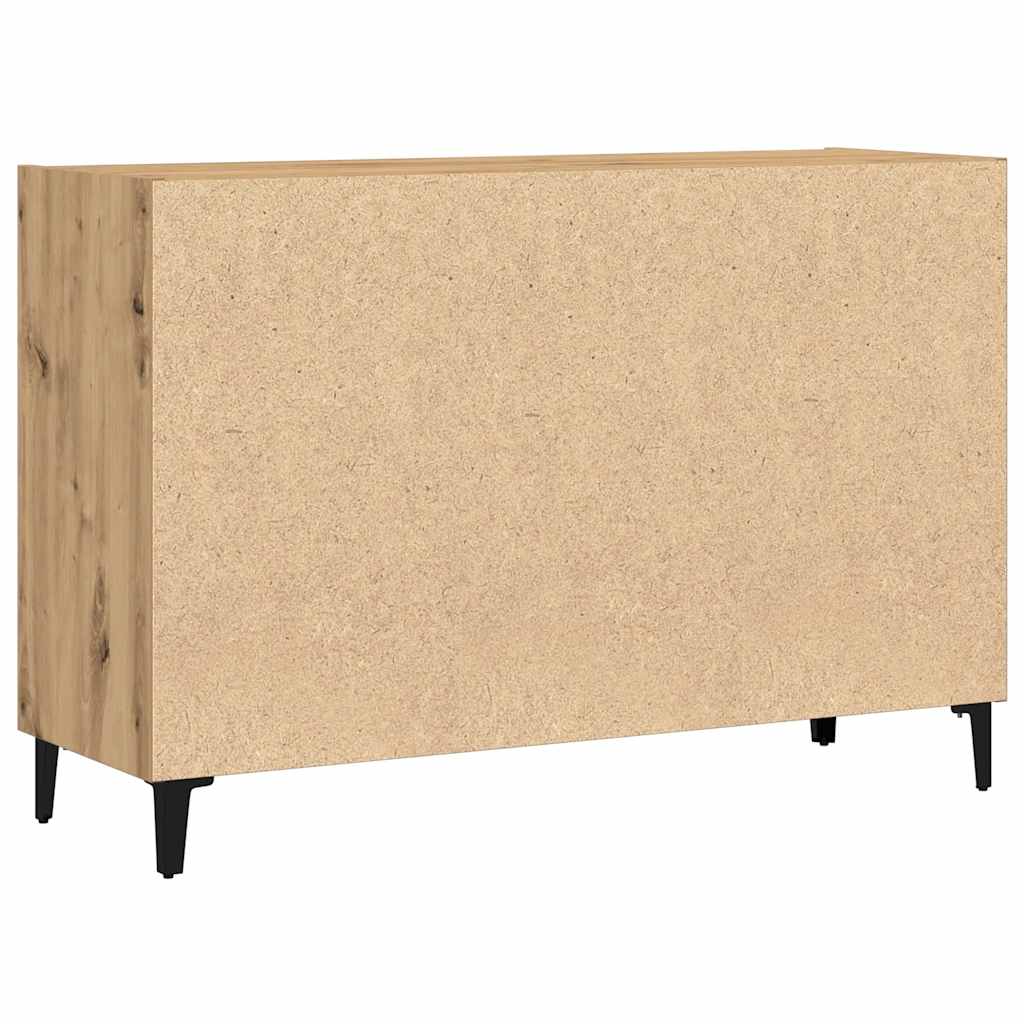 vidaXL Sideboard Artisan Oak 103.5x35x70 cm Engineered Wood