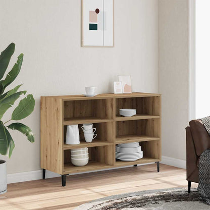 vidaXL Sideboard Artisan Oak 103,5x35x70 cm Engineered Wood