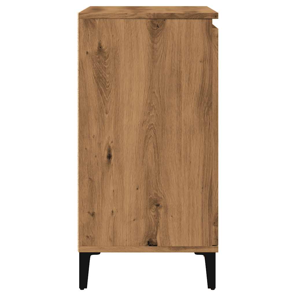 vidaXL Sideboard Artisan Oak 60x35x70 cm Engineered Wood