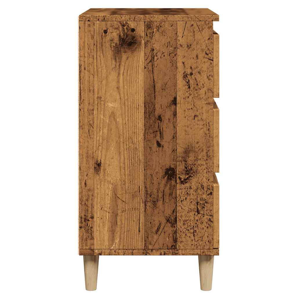 vidaXL Sideboard Old Wood 60x35x70 cm Engineered Wood