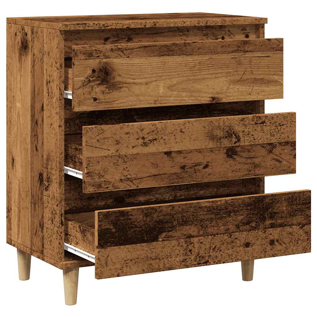 vidaXL Sideboard Old Wood 60x35x70 cm Engineered Wood