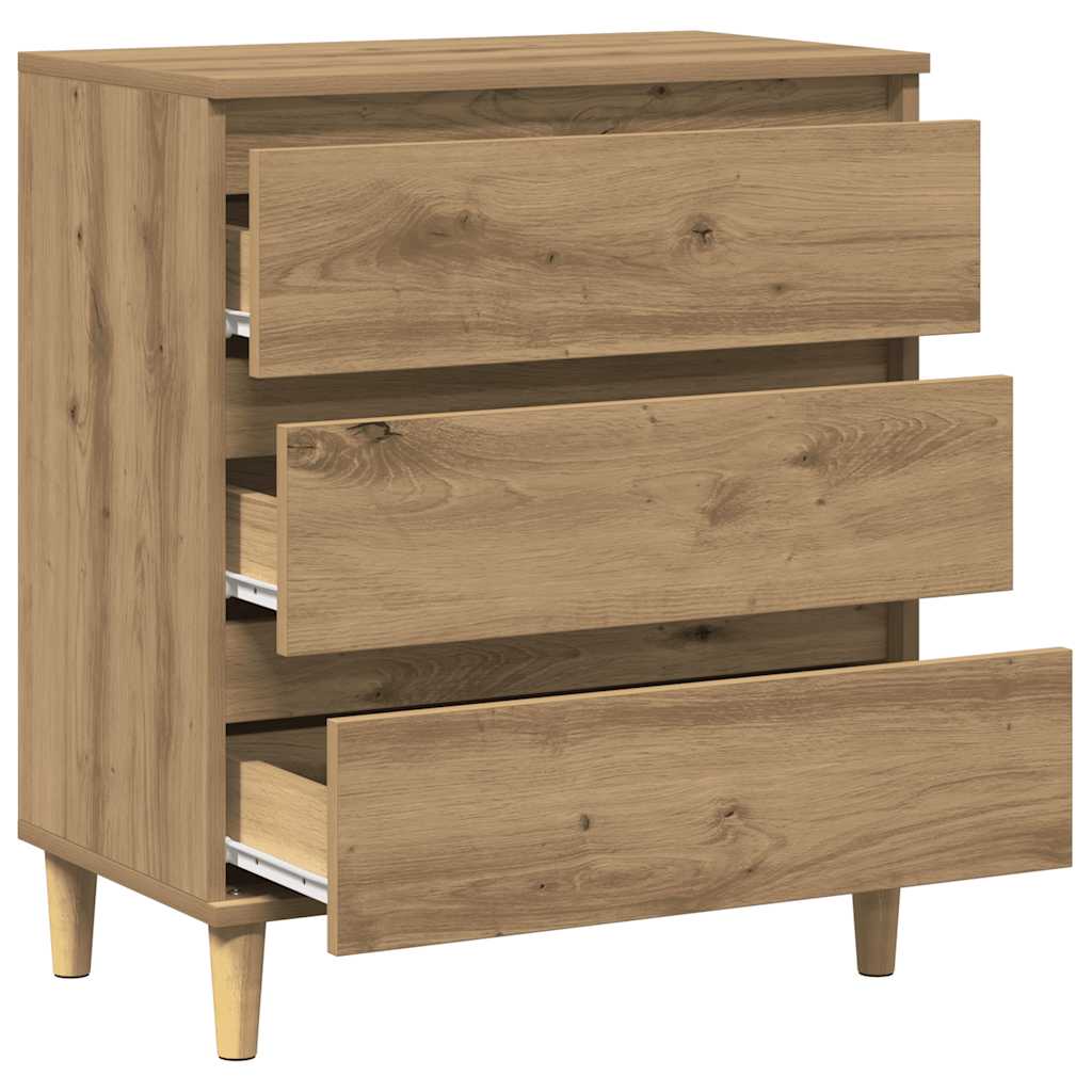 vidaXL Sideboard Artisan Oak 60x35x70 cm Engineered Wood