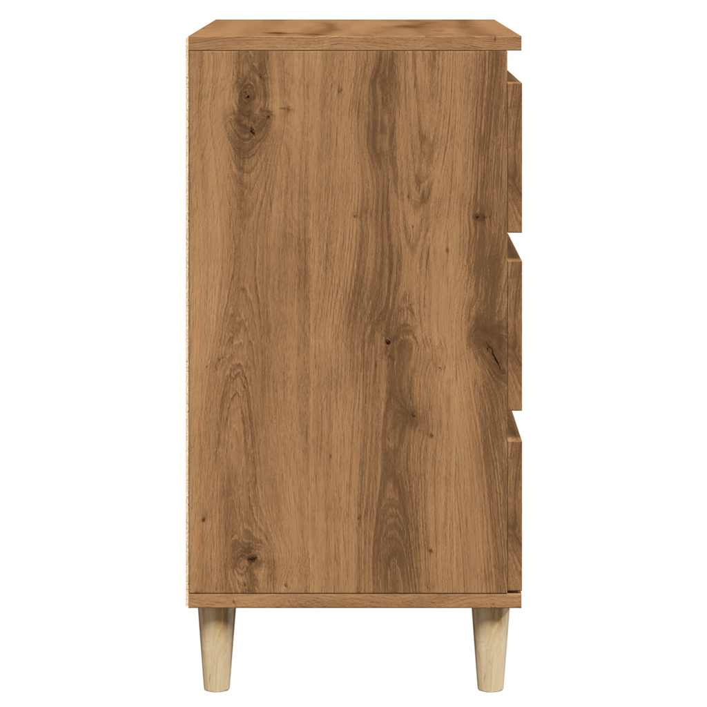 vidaXL Sideboard Artisan Oak 60x35x70 cm Engineered Wood