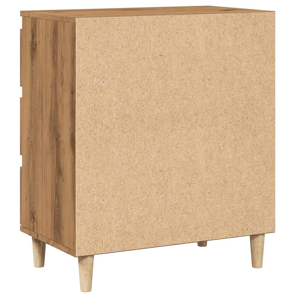vidaXL Sideboard Artisan Oak 60x35x70 cm Engineered Wood