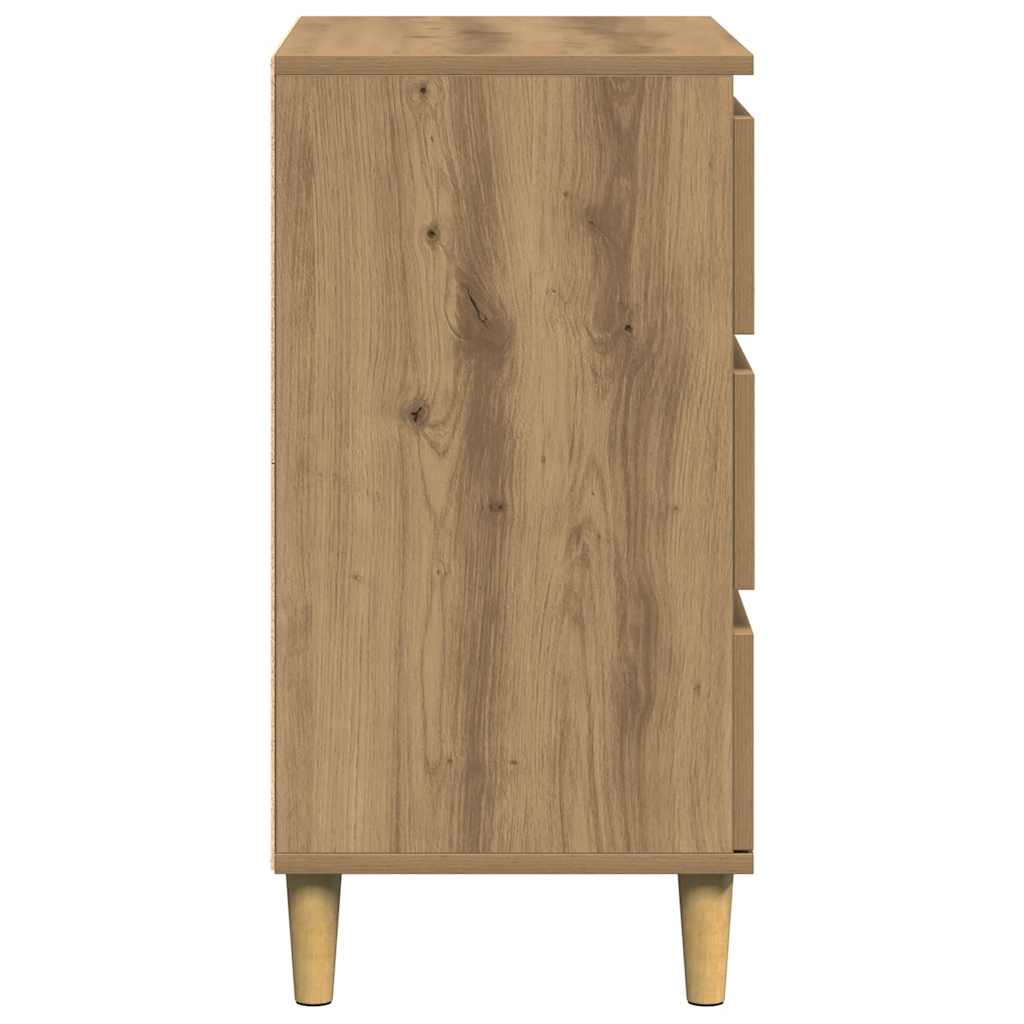 vidaXL Sideboard Artisan Oak 60x35x70 cm Engineered Wood