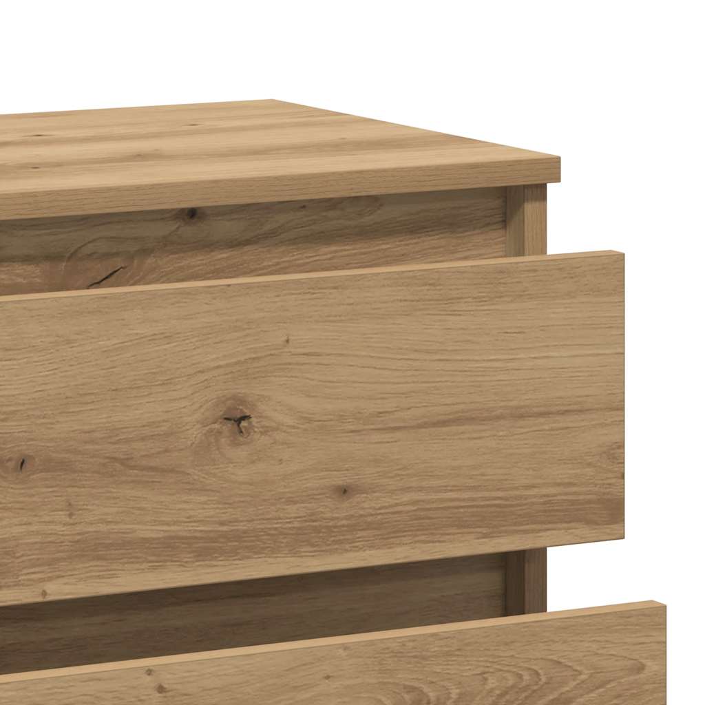 vidaXL Sideboard Artisan Oak 60x35x70 cm Engineered Wood