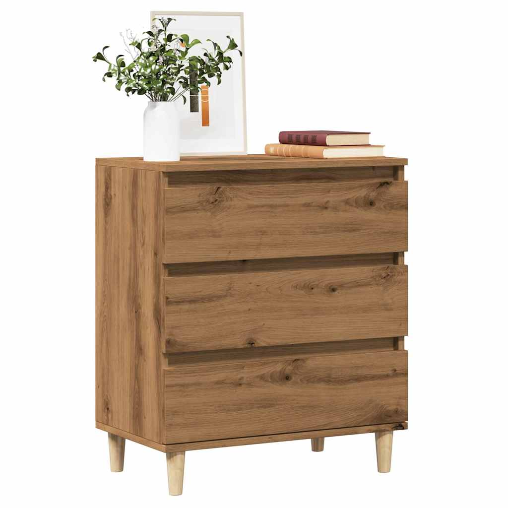 vidaXL Sideboard Artisan Oak 60x35x70 cm Engineered Wood