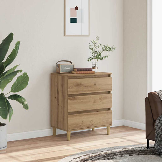 vidaXL Sideboard Artisan Oak 60x35x70 cm Engineered Wood