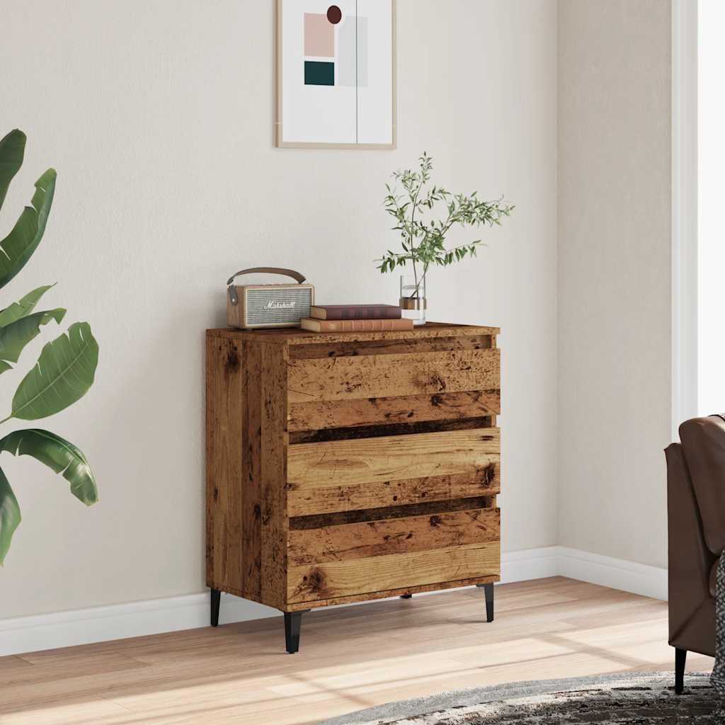 vidaXL Sideboard Old Wood 60x35x70 cm Engineered Wood