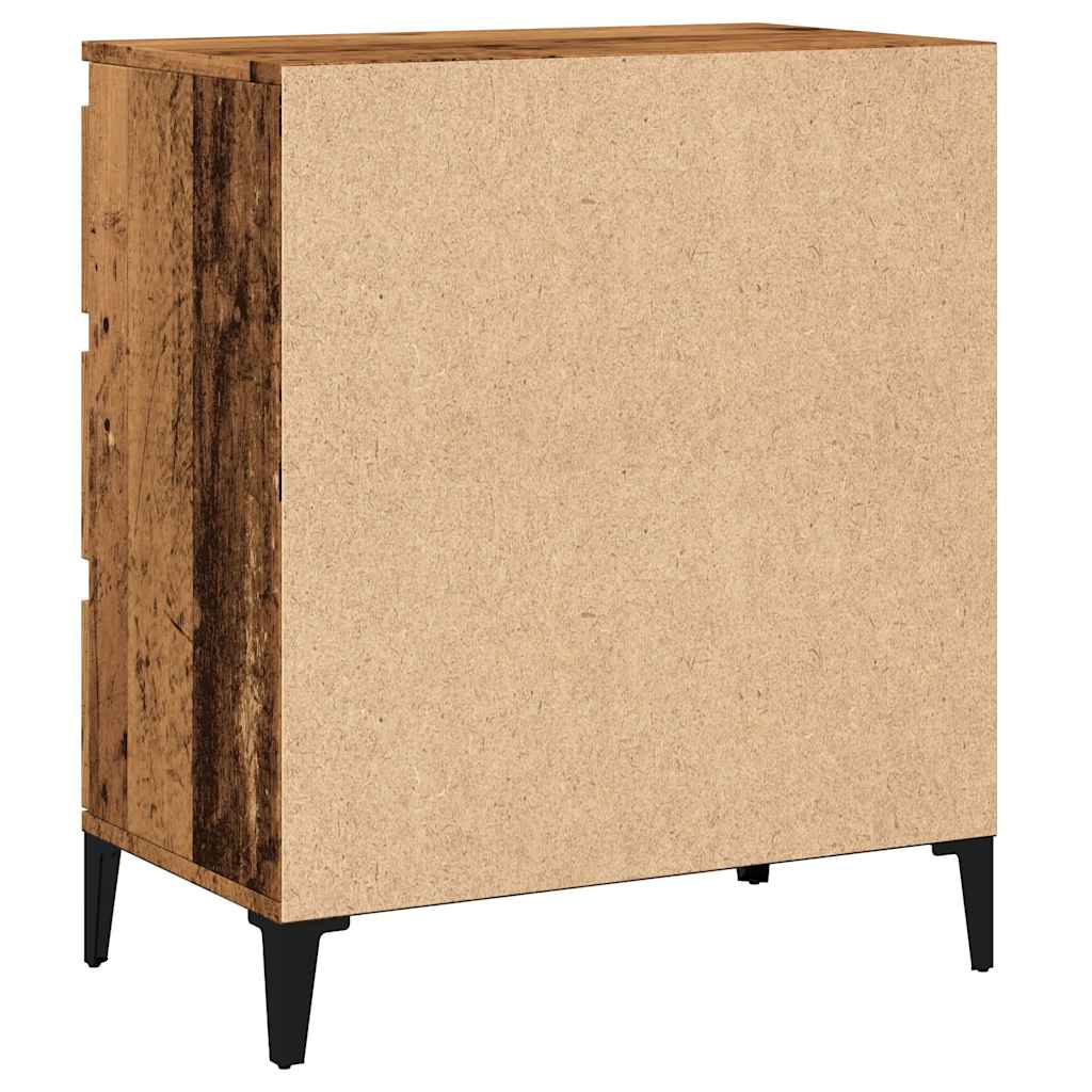 vidaXL Sideboard Old Wood 60x35x70 cm Engineered Wood