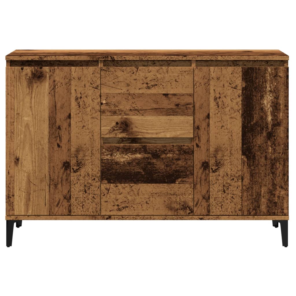 vidaXL Sideboard Old Wood 102x35x70 cm Engineered Wood