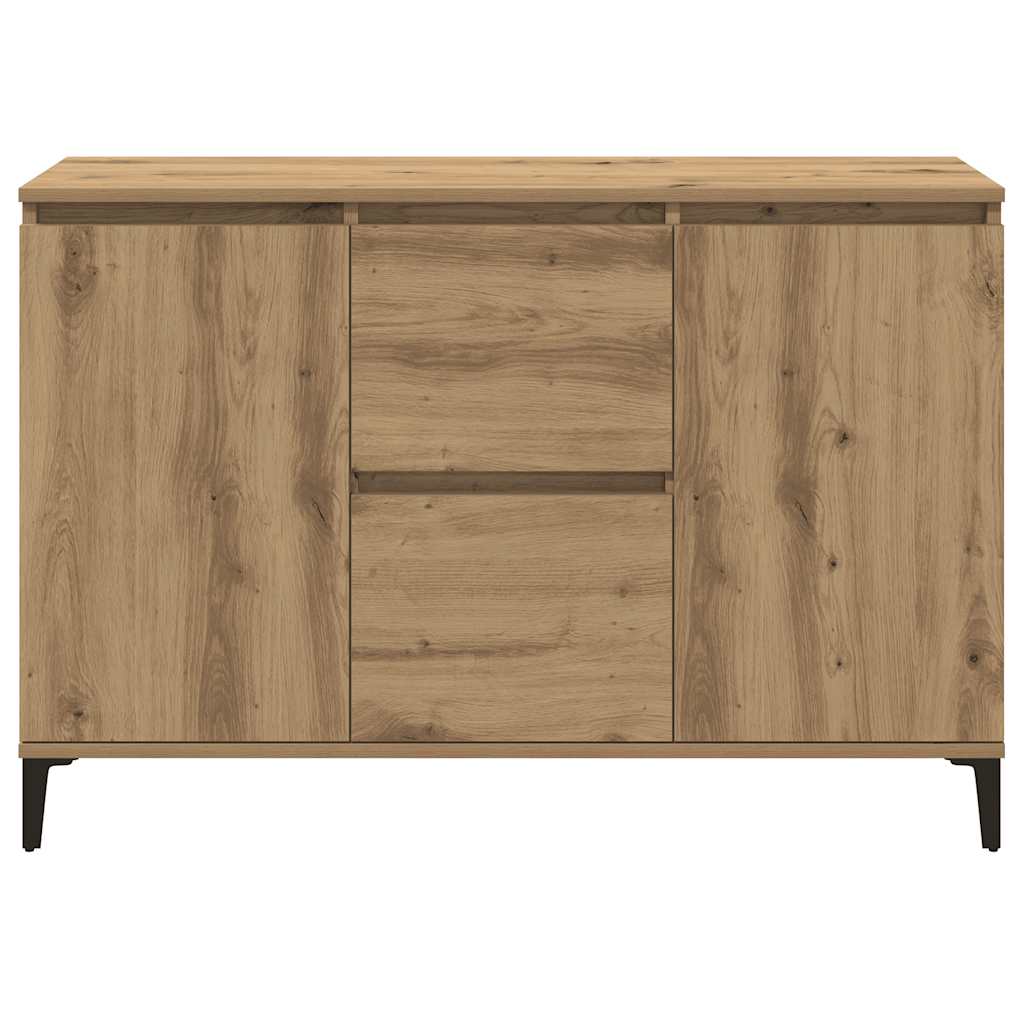 vidaXL Sideboard Artisan Oak 102x35x70 cm Engineered Wood