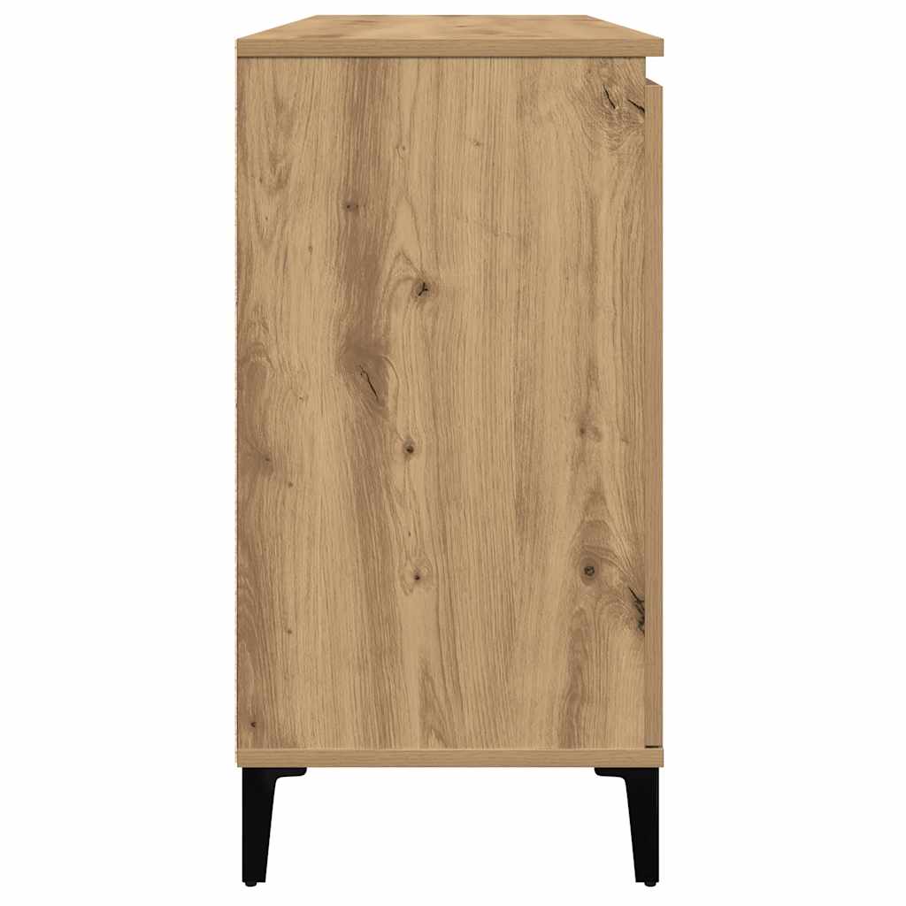 vidaXL Sideboard Artisan Oak 102x35x70 cm Engineered Wood